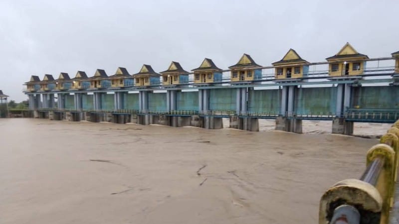 Sungai Wampu Meluap, Ribuan Rumah di Langkat Terendam Banjir