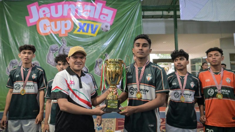 Wagub Aceh Hadiri Penutupan Jeumala Cup XIV, Ajang Silaturahmi dan Sportivitas Alumni Dayah Jeumala Amal