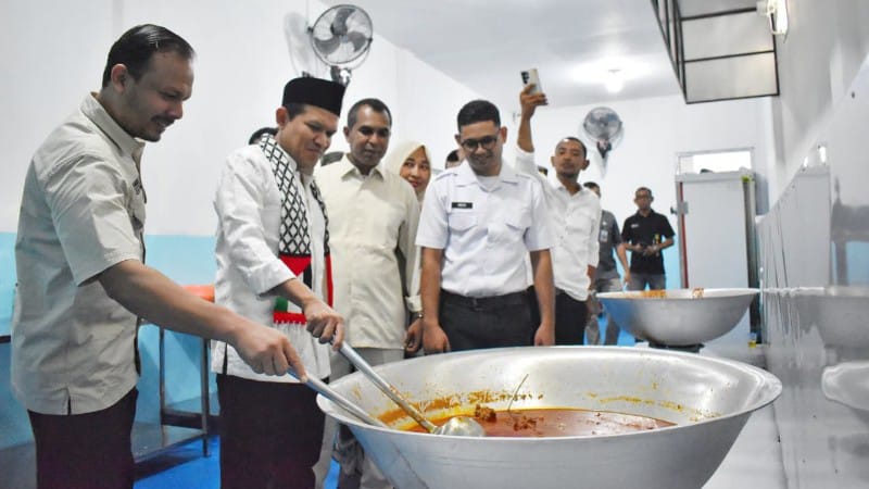 Wagub Aceh Resmikan Dapur MBG SPPG Seunuddon di Aceh Utara