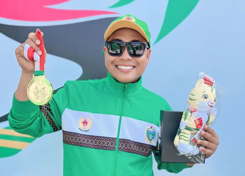 Muhammad Ihwa Taufik Nasution Persembahkan 1 Emas dan 2 Perunggu di PON XXI/2024 Aceh–Sumut