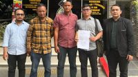 Laporan Ke Polda Korban Pengeroyokan di Depan Rumah Mantan Bupati Tapteng Resmi Laporkan Kasus ke Polda Sumut