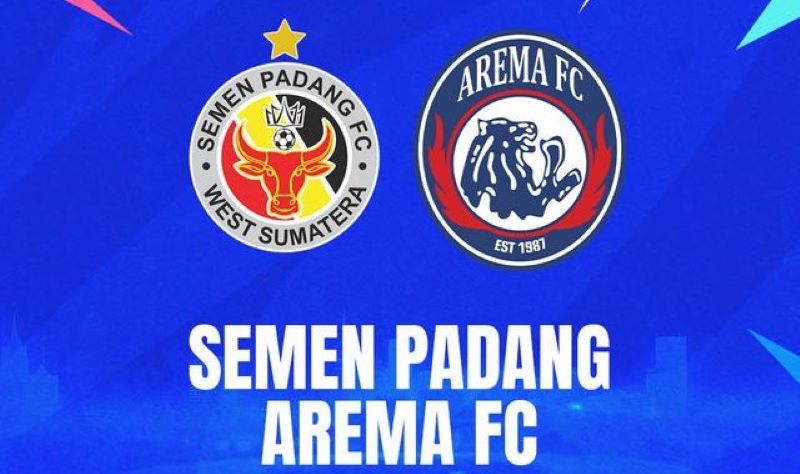 Arema FC Curi Kemenangan Dramatis di Kandang Semen Padang, Menang Tipis 2-1 di Super League