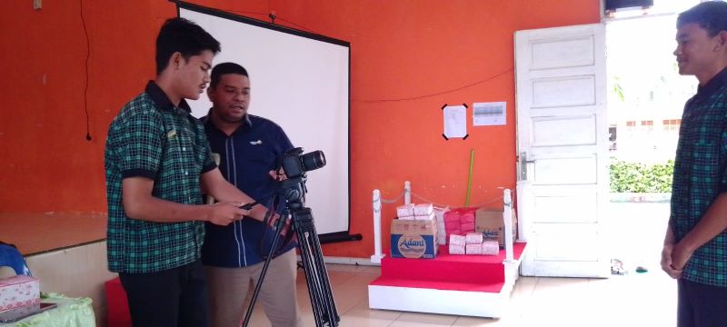 Puluhan Siswa MAN 1 Aceh Selatan Antusias Ikuti Pelatihan Jurnalistik Berbasis Kurikulum Cinta