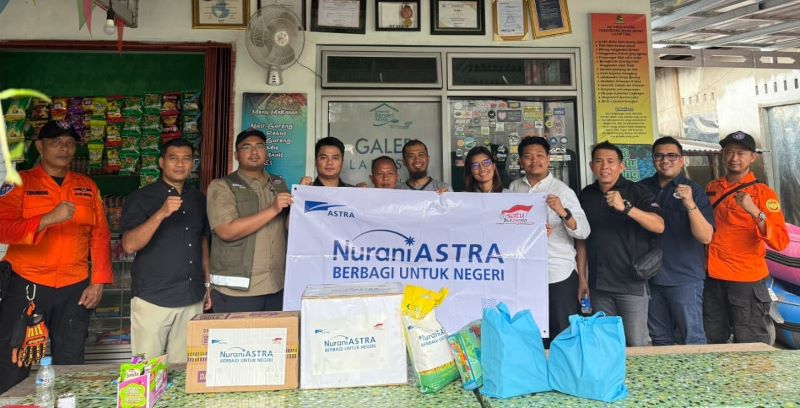 Astra Salurkan Bantuan Penanganan Bencana di Aceh, Sumatra Utara, dan Sumatra Barat