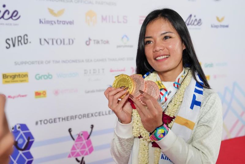 Ayustina Delia Priatna Sabet Emas SEA Games 2025 Thailand, Persembahkan untuk Ibu dan ICF