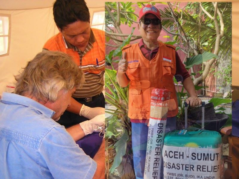 Dr. Budi Laksono Hadirkan Stasiun Air Minum Keliling untuk Korban Bencana