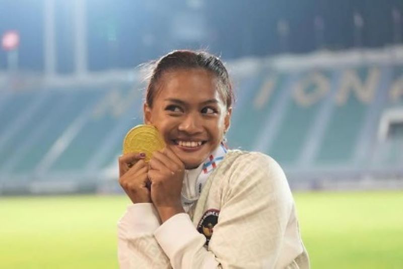 Atlet Lompat Galah Indonesia Diva Renatta Jayadi Pecahkan Rekor SEA Games 2025, Raih Emas Bersejarah