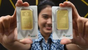 Harga Emas Antam, Stabil di Rp 2.561.000 per Gram