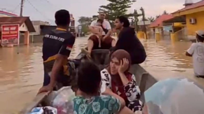 Bantuan Belum Merata, Warga Tanjung Pura Bertahan 72 Jam dalam Situasi Minim Bahan Pangan