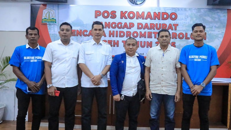 Bluefire Peduli Batam Salurkan Bantuan Korban Bencana Aceh