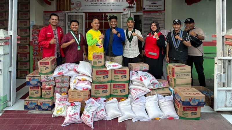 Cipayung Plus Labuhanbatu Salurkan Bantuan Korban Banjir Longsor Sumut