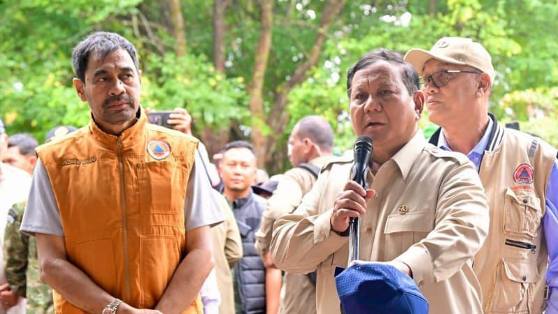 Gubernur Aceh Dampingi Presiden Prabowo Tinjau Lokasi Bencana di Aceh Tamiang dan Bener Meriah