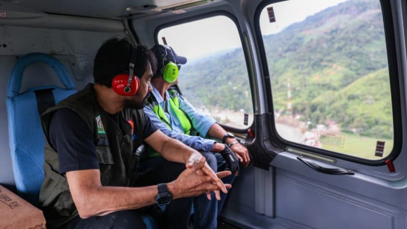 Gubernur Aceh Tinjau Kerusakan Parah Banjir di Nagan Raya