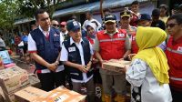 Jusuf Kalla Tinjau Bencana Tapteng, PMI Salurkan Bantuan dan Perkuat Pemulihan Bencana