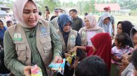 Ketua TP PKK Aceh Apresiasi Warga Buket Linteung Miliki Zona Aman Banjir