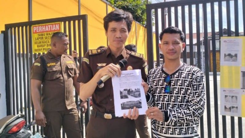 Mahasiswa Desak Kejari Labuhanbatu Segera Usut Dugaan Korupsi Dana Desa Terang Bulan