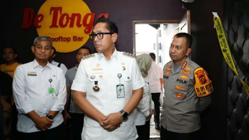 Pemko dan Polrestabes Medan Segel De Tonga Bar, Kuat Dugaan Ganggu Warga dan Jadi Sarang Narkoba