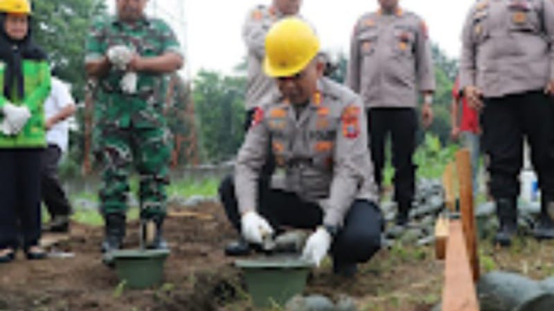 Polres Sergai Bangun Gedung SPPG Ke 6 di Kotarih