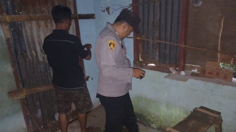 Polsek Bilah Hulu Grebek Sarang Narkoba di Dusun Mualmas