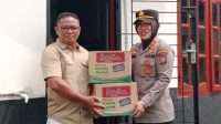 Polsek NA IX-X Salurkan Bantuan bagi Korban Banjir di Labura