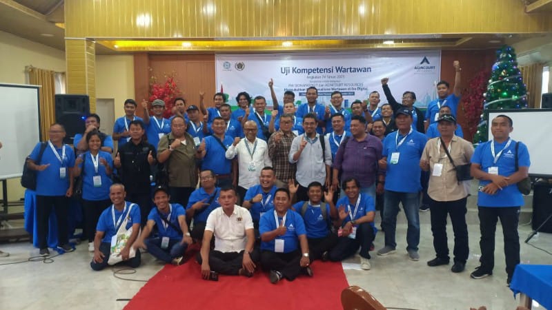 UKW PWI Bona Pasogit Berlangsung Sukses, 27 Peserta Lulus