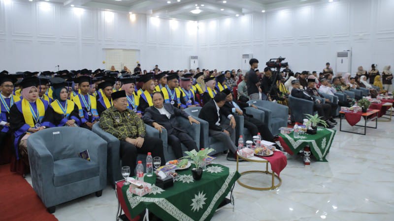 UMMAS Wisuda Perdana 140 Sarjana, Pemkab Asahan Dorong Siap Berkarya