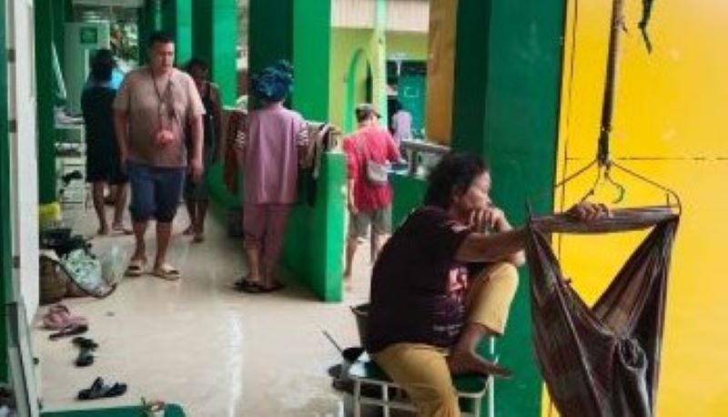 MTsN 1 Langkat Jadi Lokasi Pengungsian Utama, Ratusan Warga Tanjung Pura Mengungsi Akibat Banjir 2 Meter