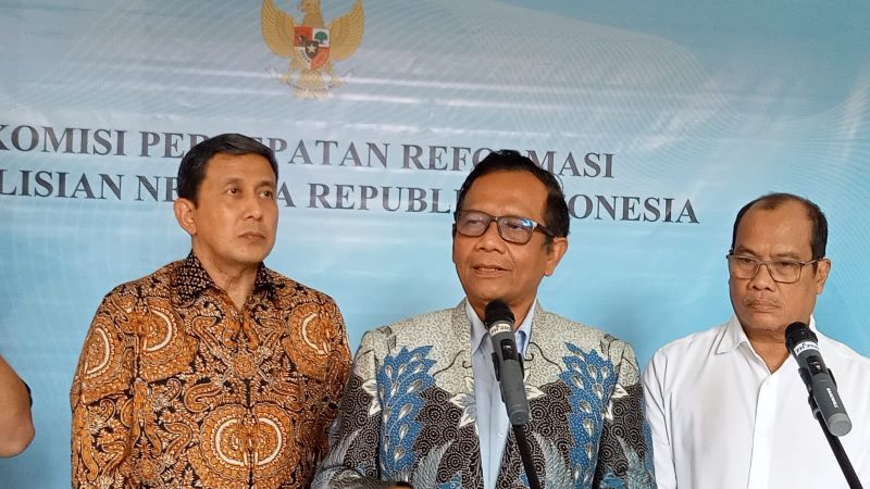 im Komisi Percepatan Reformasi Polri Gelar Diskusi di FH USU, Mahfud MD: Banyak Masukan Baru untuk Penguatan Institusi Kepolisian