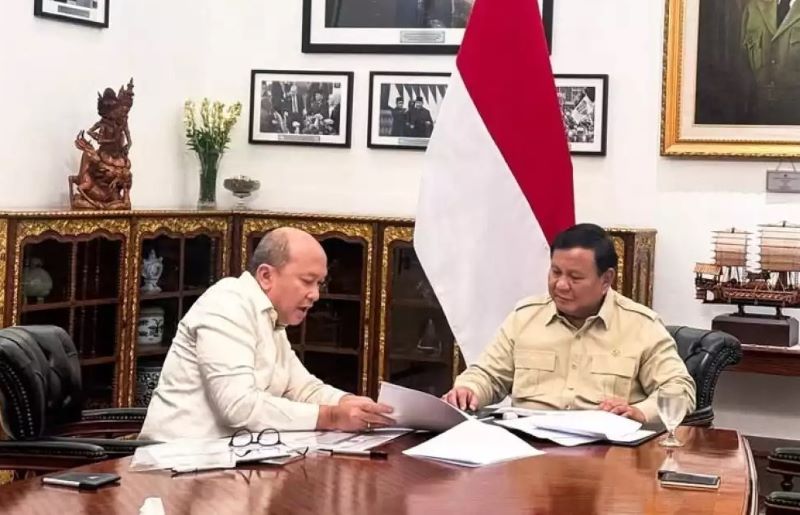 Presiden Prabowo Terima Rosan Roeslani di Kertanegara, Bahas Kampung Haji Indonesia di Mekkah