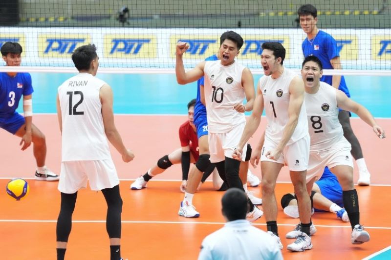 Timnas Voli Indonesia Lolos ke Semifinal Usai Bungkam Filipina 3-0