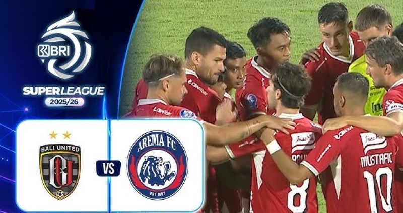 Bali United vs Arema FC: Serdadu Tridatu Menang Tipis 1-0