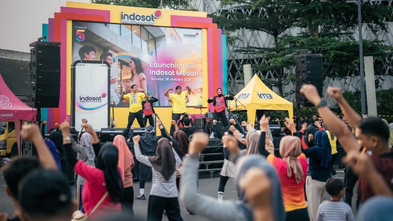 Indosat Perluas Jaringan 5G di Medan Lewat AIvolusi5G