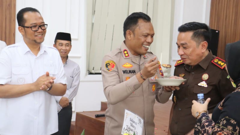 Kapolres Tanjungbalai Hadiri Syukuran HUT ke-50 Kajari, Perkuat Sinergi Antarpenegak Hukum