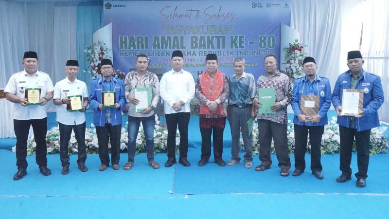 Kemenag Asahan Gelar Tasyakuran HAB ke-80, Sinergi untuk Indonesia Damai