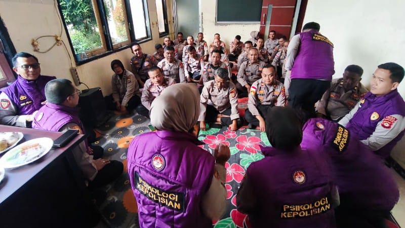 Mabes Polri Gelar Trauma Healing Pulihkan Psikologis Personel Polres Aceh Tamiang