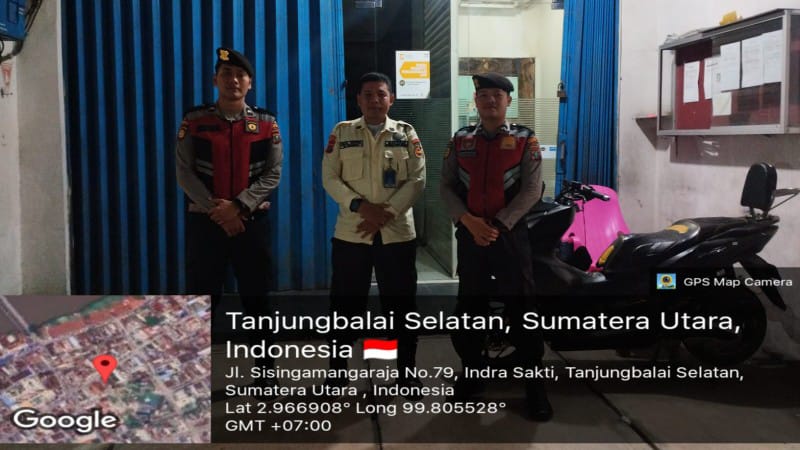 Patroli Malam Sat Samapta Tanjungbalai Tingkatkan Keamanan Warga