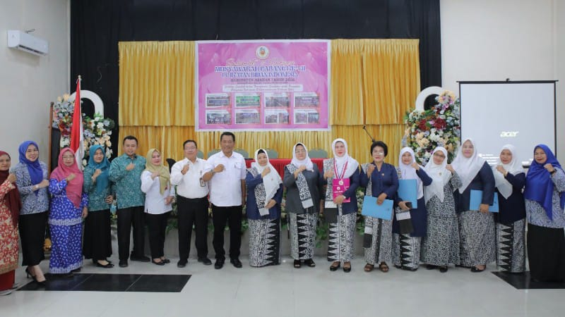 Pelantikan Pengurus PC IBI Asahan Periode 2023–2028, Pemkab Asahan Optimis Kesehatan Ibu dan Anak Meningkat
