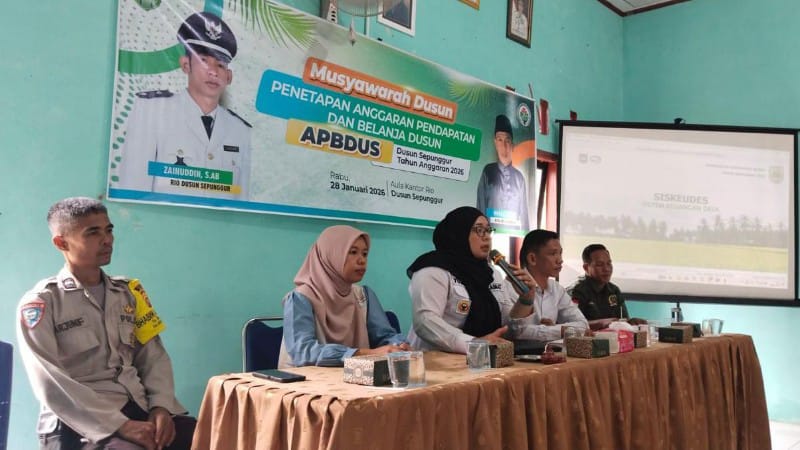 Pemotongan Anggaran Desa Hambat Pembangunan di Sepunggur Batin II