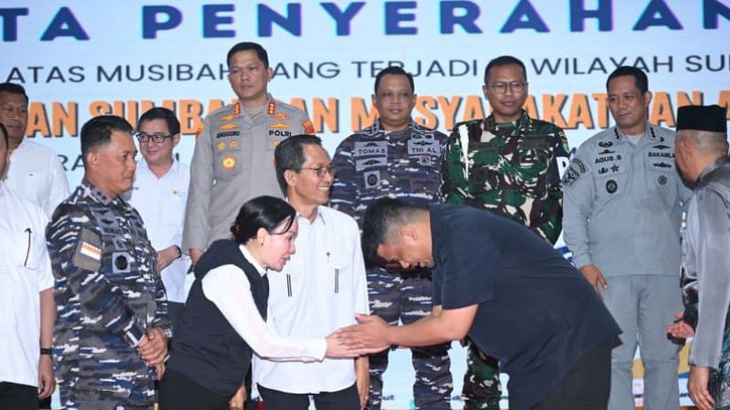 Pemprov Sumut Terima Donasi Bencana Rp4,7 Miliar dari Pemko Batam