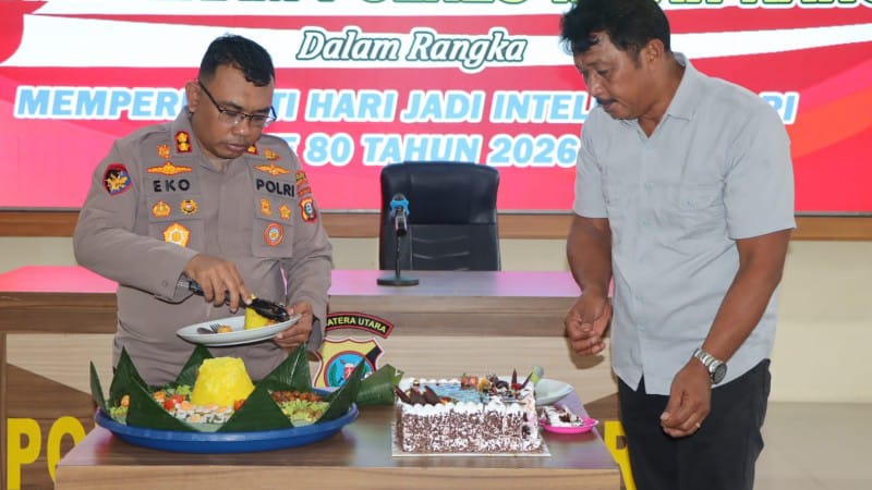 Polres Karo Gelar Syukuran Peringati Hari Jadi Intelijen ke-80