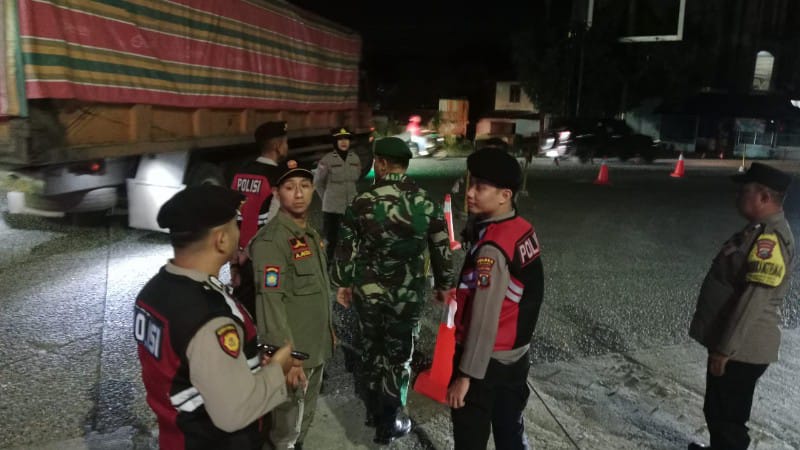 Polres Labuhanbatu Gelar Patroli Gabungan, Sasar Lokasi Rawan Kamtibmas
