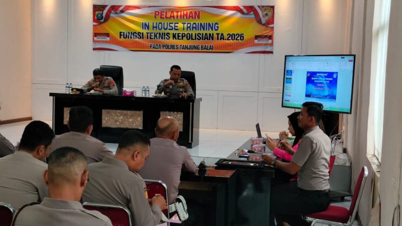 Polres Tanjungbalai Gelar In House Training Lantas untuk Tingkatkan Pelayanan Publik