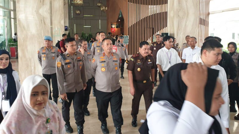Polsek Lubuk Baja Perketat Pengamanan Rakernas ke-XVII APKASI 2026