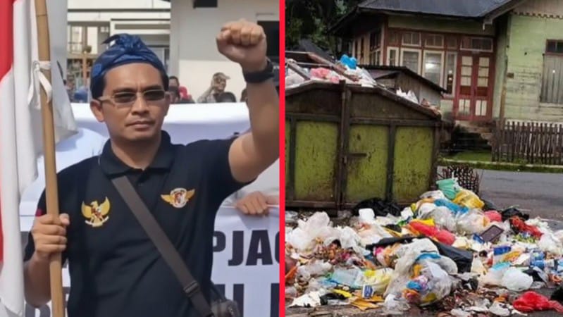 Sampah Menumpuk di Kota Padangsidimpuan, Petugas Kebersihan Sibuk Urus Administrasi PJLP