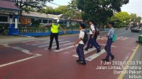 Sat Lantas Polres Labuhanbatu Gelar Pos Padat Pagi Tingkatkan Keselamatan Lalu Lintas