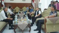 Sekda Aceh Sambut Tiga Menteri di Bandara SIM, Tinjau Pemulihan Bencana