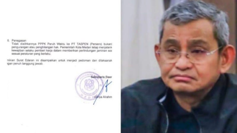 Surat Edaran JHT PPPK Paruh Waktu Pemko Medan Tuai Kritik, Pengamat Nilai Sekadar Formalitas