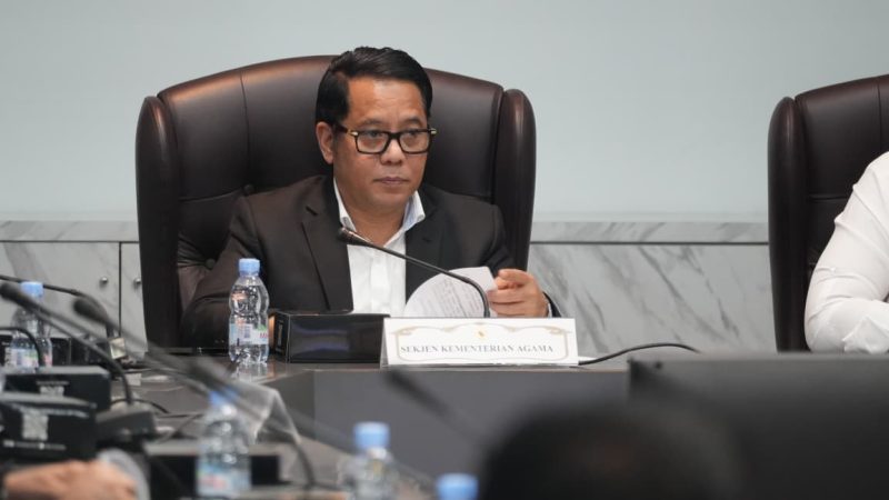 Sekjen Kemenag Tegaskan Audit BPK Kunci Penguatan Good Governance