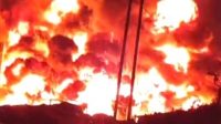 Pabrik Sandal Swallow di Medan Terbakar Hebat, Polda Sumut Turunkan Tim Labfor