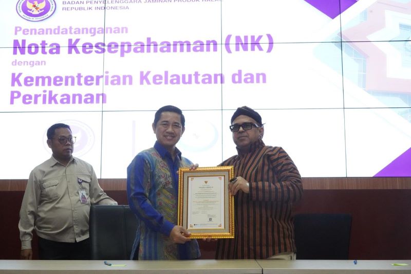 KKP Resmikan Lembaga Pemeriksa Halal untuk Dukung Industri Kelautan dan Perikanan Nasional